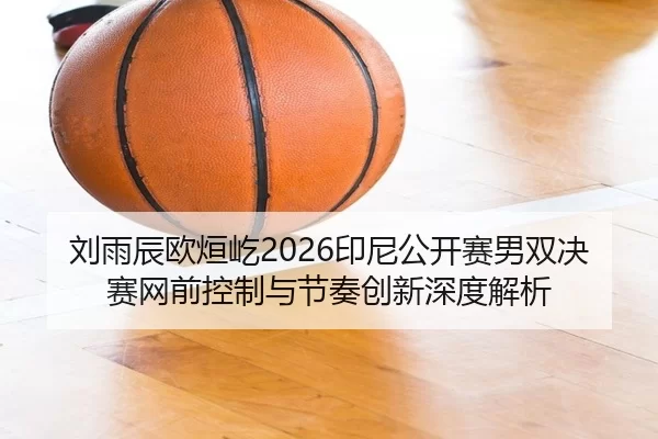 刘雨辰欧烜屹2026印尼公开赛男双决赛网前控制与节奏创新深度解析